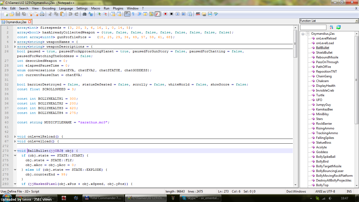 Notepad++ AngelScript language support